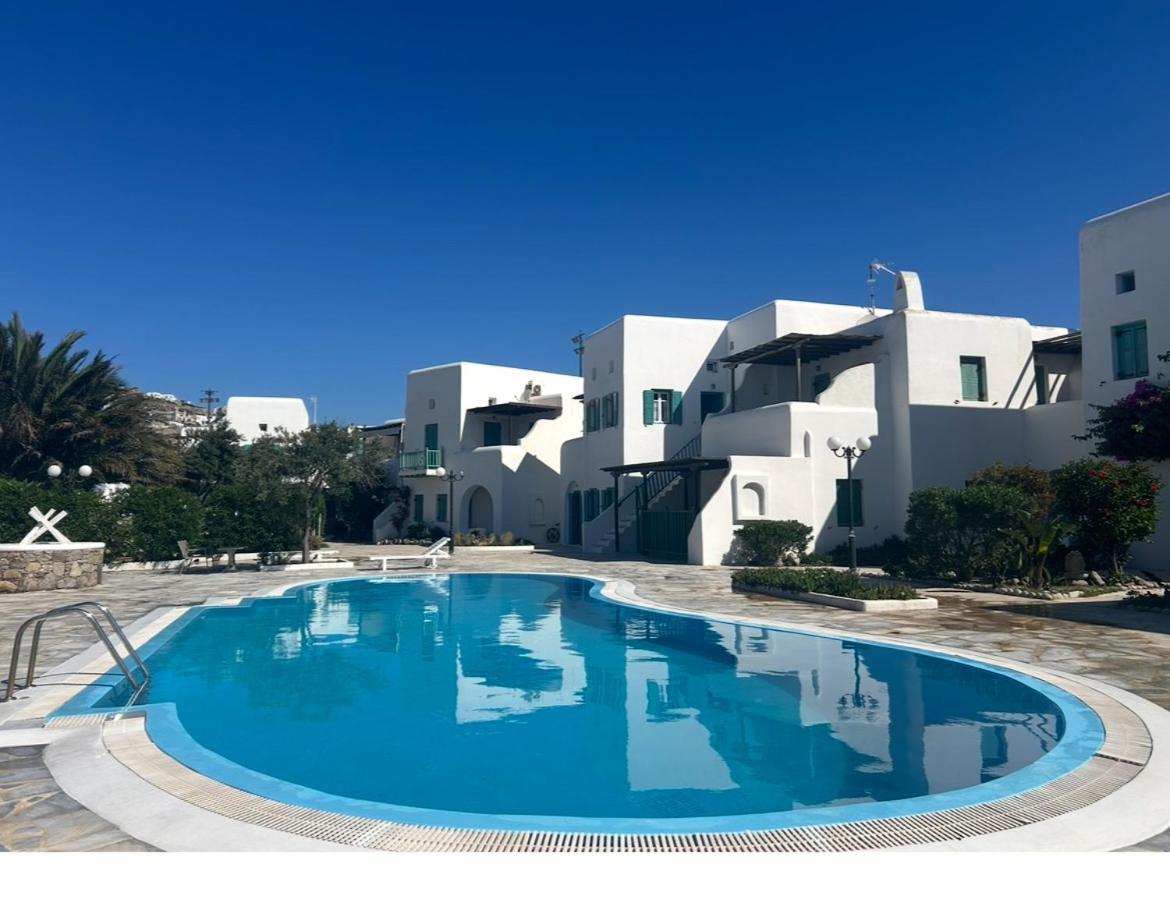 Luxury House With Swimming Pool In Ornos Mykonos Villa Eksteriør billede