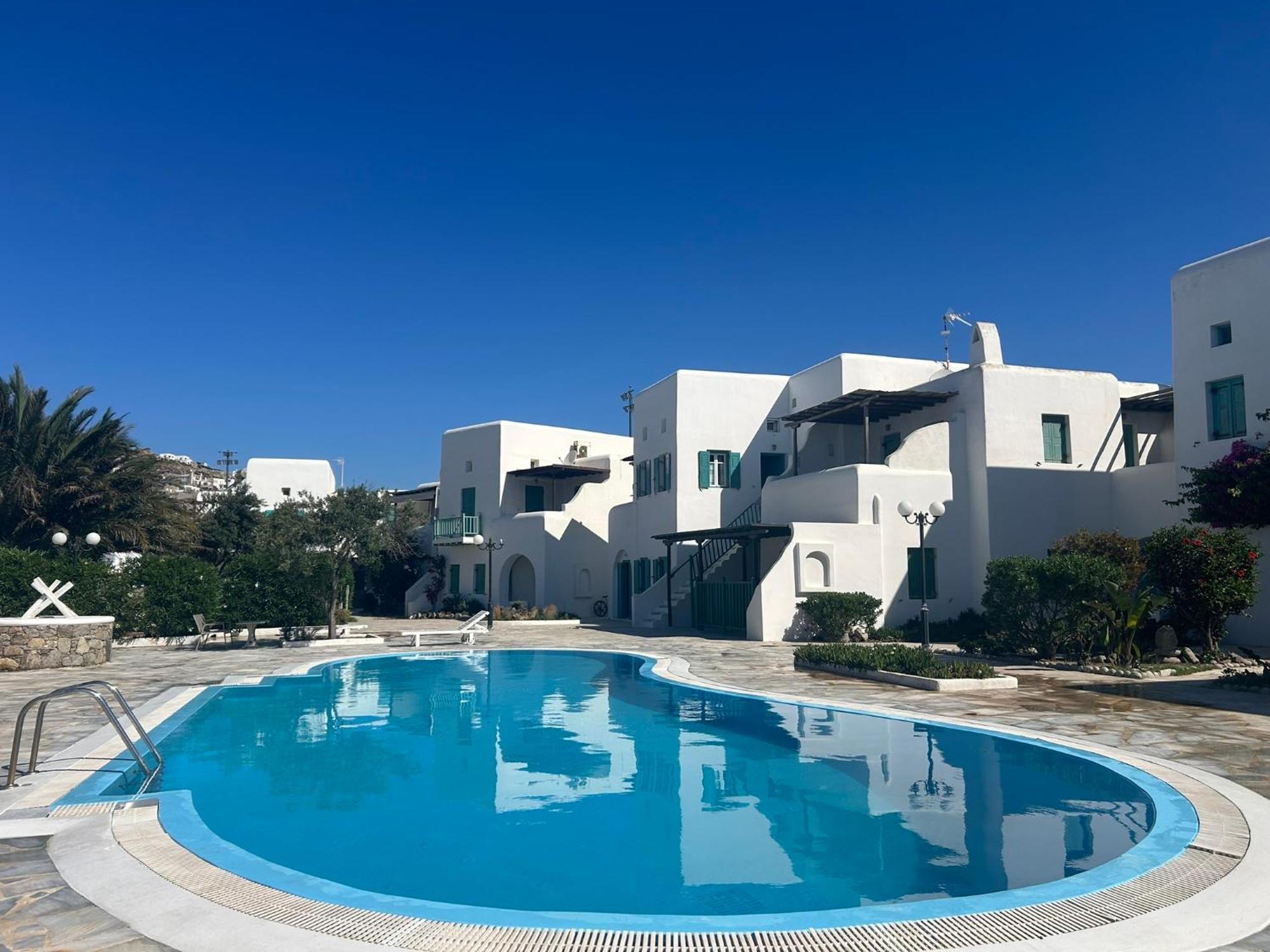 Luxury House With Swimming Pool In Ornos Mykonos Villa Eksteriør billede