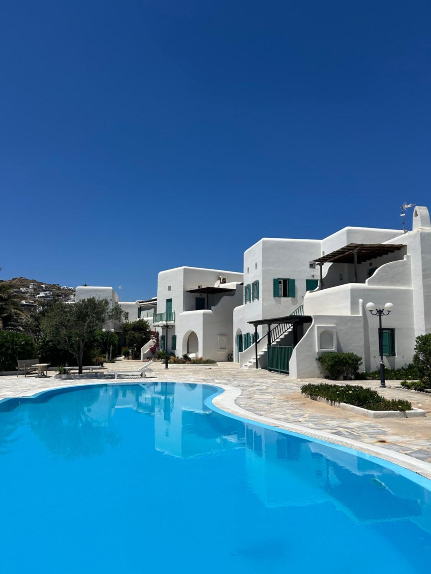 Luxury House With Swimming Pool In Ornos Mykonos Villa Eksteriør billede