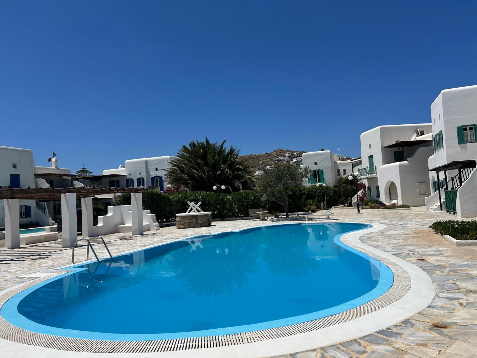 Luxury House With Swimming Pool In Ornos Mykonos Villa Eksteriør billede